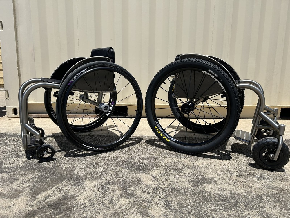 Two individual builds, side by side