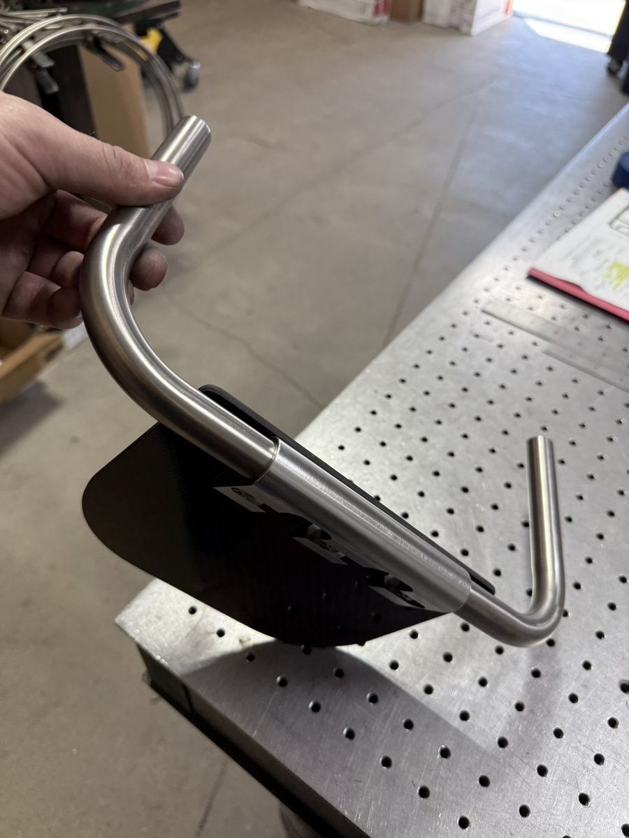 A closer look at HOC wheelchair components and fabrication details.