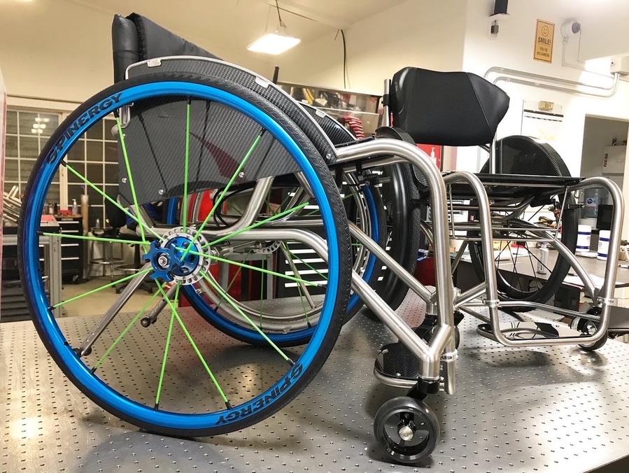 1" Closed Frame with Adjustable Center of Gravity