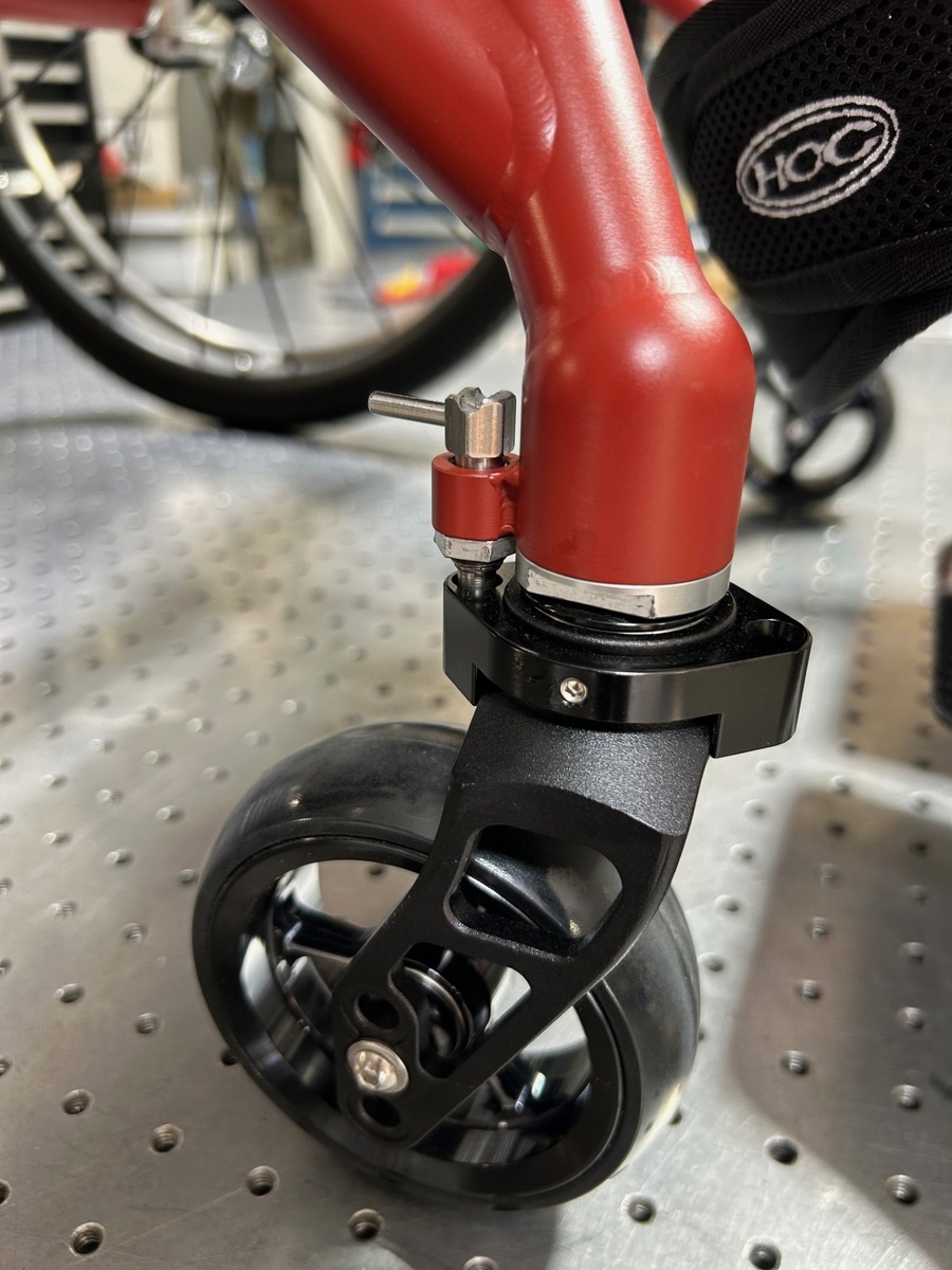 Caster Pin Locks