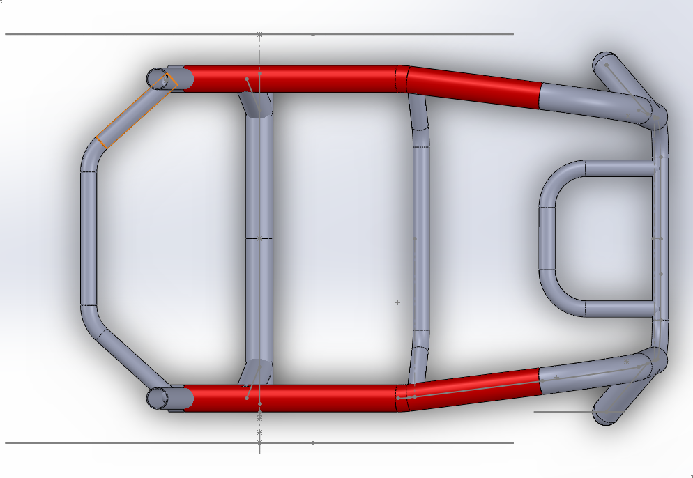 Ergo Seat Taper, bend in