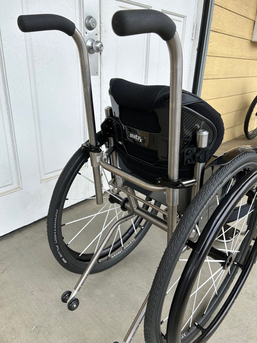 Adjustable Height Push Handles