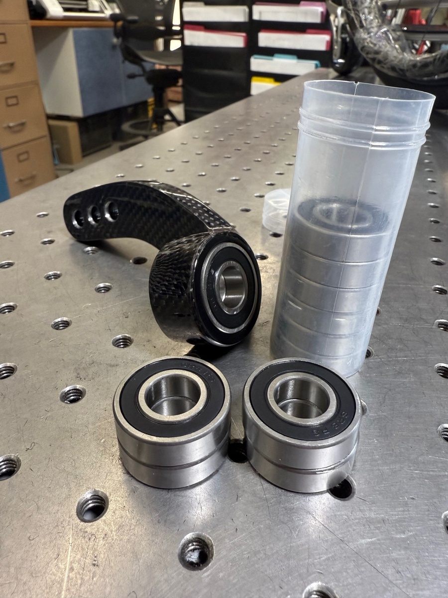 R8-2RS Hybrid Bearing — Single